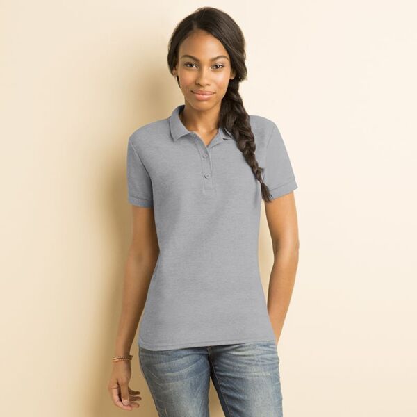 Women's Premium Cotton® double piqué sport shirt Thumbnail