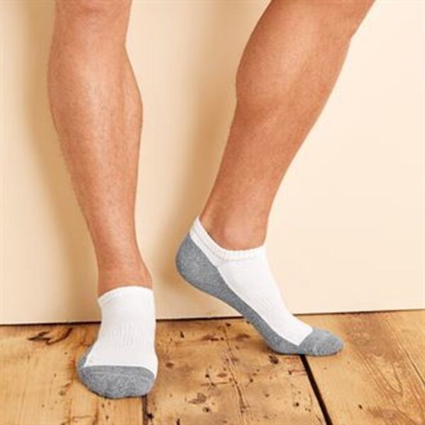 Gildan platinum no show socks (6 pairs per pack) Thumbnail