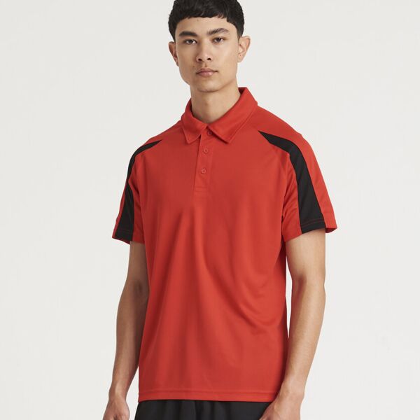 WOA Contrast cool polo (Dark Colours) Thumbnail
