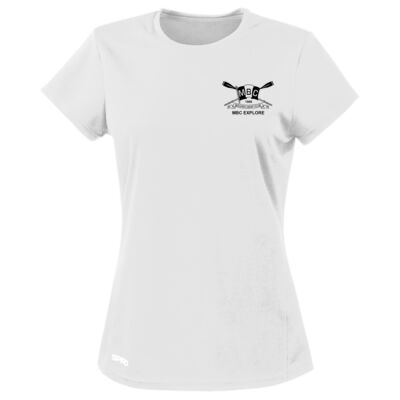 MBC Explore White Ladies T-shirt Thumbnail