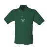 Classic cotton piqué polo with stand-up collar Thumbnail