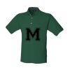 Classic cotton piqué polo with stand-up collar Thumbnail