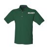 Classic cotton piqué polo with stand-up collar Thumbnail